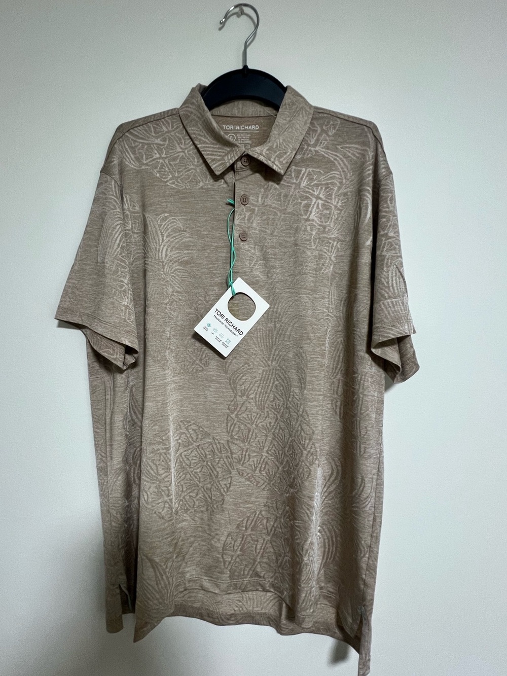 NEW TORI RICHARD MENS SHIRT SIZE: L